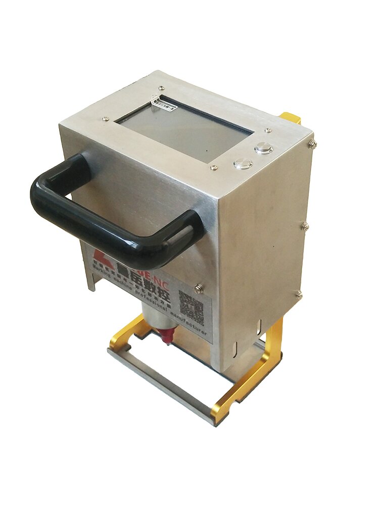 Ręczna elektryczna maszyna do grawerowania, maszyna do kodowania stempli stalowych