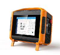 Handheld Ithium Bateria Fibre Laser Maszyna kodowania, maszyna do grawerowania opon